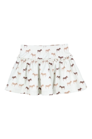 Gymp rokken & skorts OW-CM Off White - Camel 430-4766-10