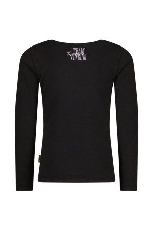 Vingino shirts 924 Washed black AW24KGN30011
