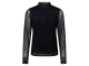 Ai&Ko blouses 000900 - Black Zera Mesh Pes 169 G