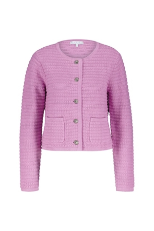 Red Button Pullover