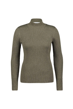 Red Button Pullover