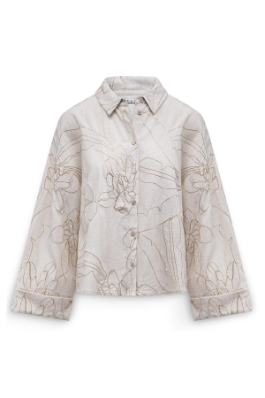 Label Dot Blouse