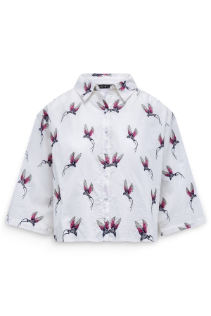 Label Dot Blouse