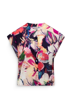Label Dot Blouse