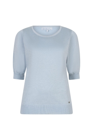 Red Button Pullover