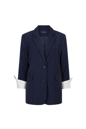 Red Button Blazer