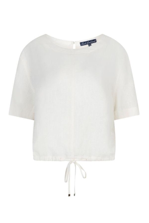Red Button Pullover