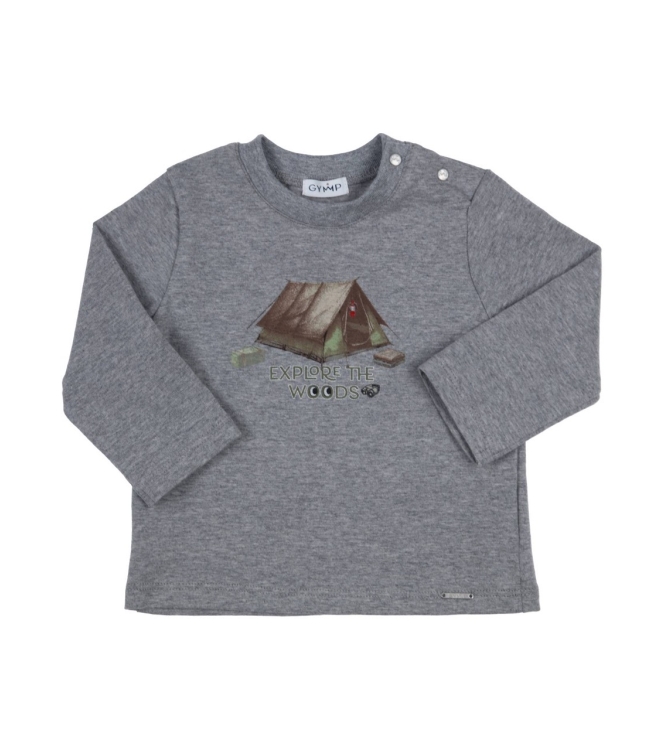 Gymp shirts GSCHINE Grey Melange 352-4776-20