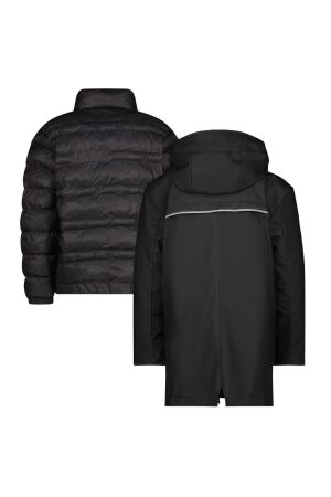 Vingino regenkleding &-laarzen Deep Black C129KUN10006