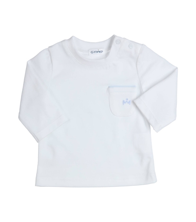 Gymp shirts W-LB White - Light Blue 352-4857-21